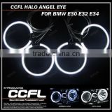 High Quality CCFL Halo Ring 120MM Car Headlights CCFL Angel Eyes for BMW E30 E32 E34