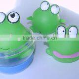 Floating Frog/PVC bath Frog in capsule Toys