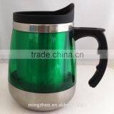 Double Wall 500ml Stainless Steel Beer Mug thumbnail-5