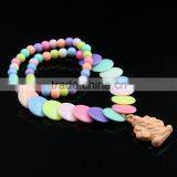 New Fashion Kids Candy Acrylic Beads Necklace Children For Cute Girl Baby Children thumbnail-5