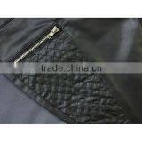 2016 Autumn Fashion Women Metal Zippers Quilted Pencil Skinny Pant Jeans Ladies Low Waist Black Sexy Tight Lady Pants thumbnail-4