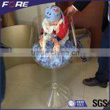 Rotary Paper & Plastic Display Stand Exhibitions for Food / Jewelry / Cosmetics