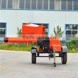 Gasoline Engine Mobile Wood Chipper thumbnail-2