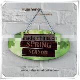 3mm Hardwood Home Decorations Doorplate/sublimation Printing Wood Doorplate