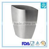 Round Stainless Steel Flower Vase thumbnail-1