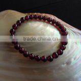 2015 New Fashion High Quality Natural Garnet Beads Bracelet For Women thumbnail-4