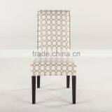 Cheap Price Wooden Dining Chair Restaurant Furniture Fabric Chair thumbnail-1