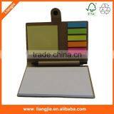 Recycler Combined Sticky Note Pad With Soft Cover,Cheap Promotional Self-adhesive thumbnail-3