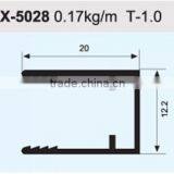 Is Alloy or Not Alloy Aluminium Profiles ,Foshan Manufacturer Wardrobe Door Aluminium Profiles thumbnail-4