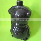 PVC Black Cartoon Shampoo Shower Gel Lotion Plastic Packaging Bottle