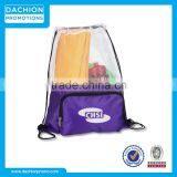 Customized Upper Mesh Pocket Drawstring Backpack