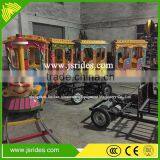 Amusement Park Games for Sale Electric Ride on Train With Tracks Train Electric thumbnail-3
