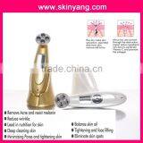 Newest portable electroporation mesotherapy machine for skin care and sonic massager for facial