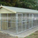 Galvanized Wire Dog Kennels /Tube Dog Crate/Pet Cages/Kennels thumbnail-4