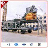 YHZS50 Mobile Concrete Batching Plant Mobile Modular Type Belt Conveyor Full Automatic With 50cbmPh Output thumbnail-1