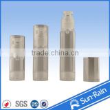 Professional Spring Outside Empty Silver Cosmetic Plastic Airless Bottle 50ml thumbnail-6