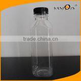 Cold Pressed Juice Recyclable Square Bottles With Safety Cap thumbnail-6