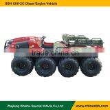 XBH 8X8-2C Diesel-engine Vehicle Transportation Cart Amphibious All Terrain Vehicle ATV thumbnail-3