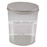 Oval-shaped Metal PVC Tin Bucket With Handle
