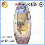 2017 resin crafts home and garden decoration egg shape water fountain