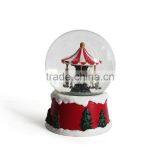 2015 Handmade Carousel Inside Glass Globe thumbnail-2