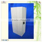 Small Custom Unfinished Rustic Hinged Wooden Box thumbnail-2