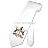 2015 Latest Fashion Custom Printed Silk Tie For Sublimation