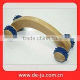 Curved Handle Wheel Massager Back Scrubber Legs And Feet Massage thumbnail-1