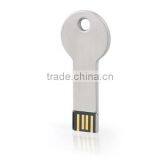 Silver 4GB Metal Key Shaped USB 2.0 Flash Drive thumbnail-1
