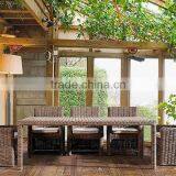 2017 Sigma Weatherproof Resin Wicker Glass Top Tables for Sale thumbnail-1