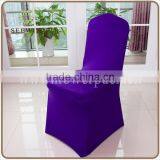Wholesale Purple Lycra Chair Covers for Banquet thumbnail-2