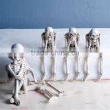 Decorative artificial geek resin skeleton figurine