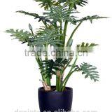 Artificial Green Bonsai Philodendron Y8006-15-3PUS ( Plant Bonsai Flower Tree of Este ) thumbnail-1