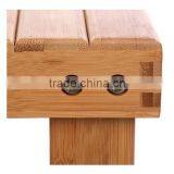 2 Tier Natural Bamboo Shoe Rack for Home Decoration thumbnail-4