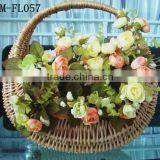 Gift Willow Basket With Handle Cheap Wicker Basket thumbnail-6