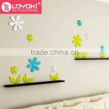 Original Design MDF Wood DIY 3D Wall Decor Leaf Shape Wall Stickers thumbnail-2