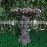 Outdoor Antique Fiberglass Bird Feeder / Bird Pool / Bird Bath thumbnail-1
