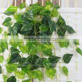 GNW FLV017 Artificial Ivy Vines Green Fabric Leaves Hanging Wall Ornament for Sale thumbnail-3