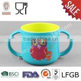 Two Handles Adorable Owl Doll Cup/Glass for Kids Drinking thumbnail-1