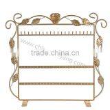 Metal Jewelry Display Stand Flower Earrings and Necklace Display thumbnail-5