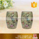 Ceramic Material Chinese Birds Flower Garden Stool thumbnail-2