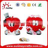 Polyresin Valentine Gift Money Box thumbnail-2