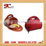 2015 New Style Recyclable Logo Printing Lunch Cooler Bag With Drink Holder thumbnail-5