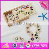2016 Hot Sale Funny Children Wooden Domino Toy W15A063 thumbnail-2