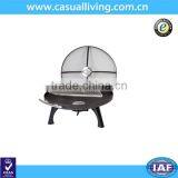 Black Outdoor Space Firepit thumbnail-1
