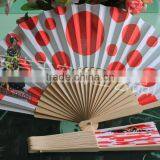 Customized Wood Fabric Fan thumbnail-5