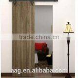 Carbon Steel European American Style Security Sliding Door Hardware Track And Roller Wheels Stop For Wooden Door thumbnail-2