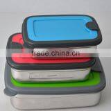 Fresh Kitchen Stainless Steel and PP Material Bbq Food Container thumbnail-6