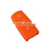 Hot Selling Custom Silicone Car Key Cover Flip Remote Key Case for VW With 3 Buttons thumbnail-5