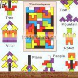 Educational Cube Puzzle Tetris Set for Kids thumbnail-4